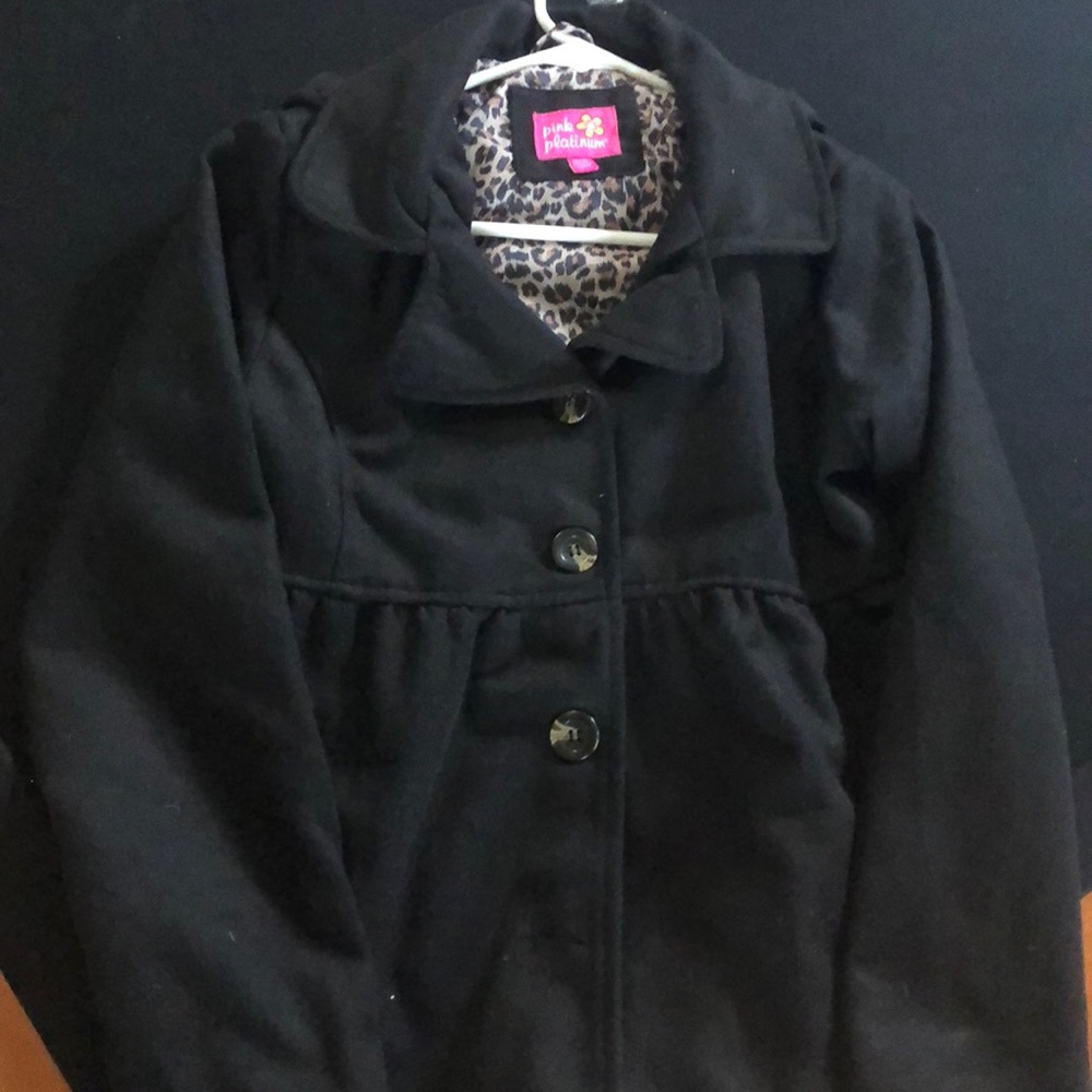 Girls pea coat 14/16